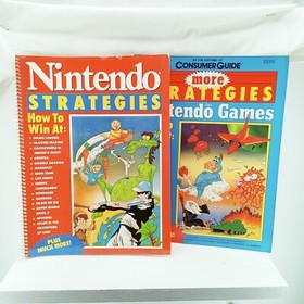 Nintendo NES 1989 Manuale di Strategia Set 2 Libri Super Mario Zelda Double Dragon