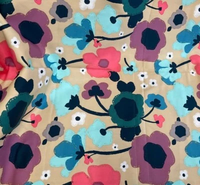 TELAS GALERÍA DE ARTE - ATREVERSE #CAPA7008 - FLORECIDO ILUMINADO POR PAT BRAVO - POR YARDA Foto 1 de 4