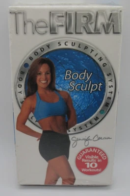 JENNIFER CARMAN - THE FIRM: BODY CULPT WORKOUT VHS VIDEO, 2 PART UPPER & LOWER - Image 1 of 2