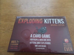 Exploding Kittens Card Game NEW in shrinkwrap - Picture 1 of 3