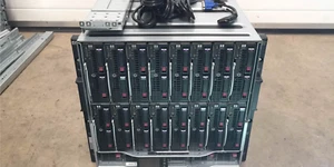 HP C7000 16x HP BL460c G7 L5640 192-Cores 1024GB 1TB RAM Blade Solution - Picture 1 of 7