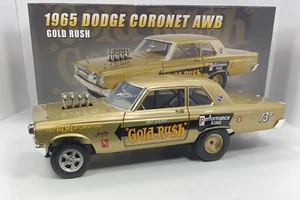 ACME/GMP 1/18 Scale 1965 DODGE CORONET AWD”GOLD RUSH VERSION" - Picture 1 of 12