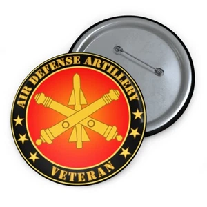 Pin Buttons - Luftverteidigung Artillerie Veteran - Bild 1 von 2