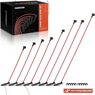 8Pcs Spark Plug Wire Set for Ford	F150 F250 1997-1999 Expedition Lincoln Mercury - Image 1 of 4