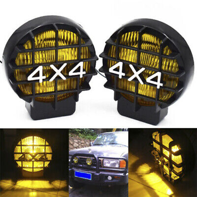 5.5  4X4 Round Off Road Driving Halogen Fog Led Work Light Lamp Spotlight FD-lm • 19.63€
