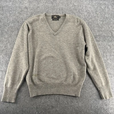 Suéter Pullover RRL Doble RL Para Hombres Gris Preppy Tejido Manga Larga Talla S *Defectos* Foto 1 de 4
