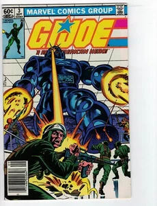 Vintage GI Joe A Real American Hero Comic Book Ausgabe #3 Sept 1982 Kiosk - Bild 1 von 12