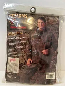 NWT STEARNS RAINGARD 20 RAINSUIT REALTREE JACKET PANTS MENS Medium (G1) - Picture 1 of 6