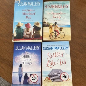 Susan Mallory Mischief Bay Series Fiction Books Lot Of 4 Paperback And Hardcover - Picture 1 of 5