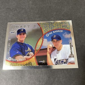 1999 Topps Chrome Baseball Draft Picks Astros B.Lidge/M.Nannini Rookie Card #441