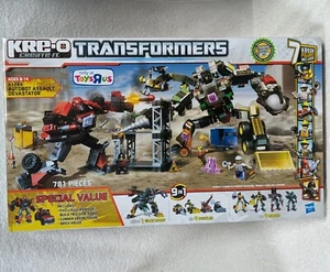 Transformers KRE-O A1266 Autobot Assault TRU Devastator Constructicons Lot KREON - Picture 1 of 3