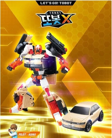 New Tobot X 2023 Edition Hyundai Ioniq 5 Transforming Robot Car Korea Fastship Cover