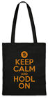 Keep Calm And HODL On Shopper Shopping Bag Crypto Currencies Cryptocurrency