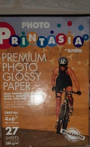 Photo Printasia Premium Glossy Paper 4x6 inches/102 x 152 mm 27 sheets - Picture 1 of 2