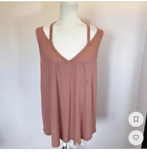 NWT Express Xl Mauve Pink Shirt Top Tank NEW - Picture 1 of 4