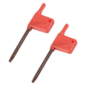 2 Stk. Torx-Schraubendreher, T15 S2 Flaggengriff Sternschraubendreher Schlüssel - Bild 1 von 4