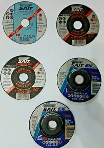 SAIT DISCO DA TAGLIO PER FLEX PER METALLI DA 115 TUTTI GLI SPESSORI - Picture 1 of 6