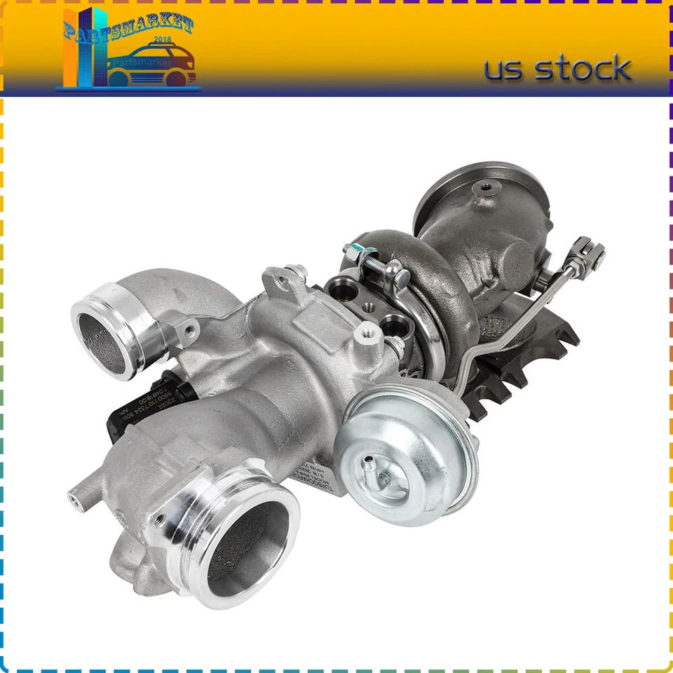 Turbocompresor para Mercedes-Benz C400 C43 AMG C450 AMG CLS400 E43 AMG 3,0 L Foto 1 de 4