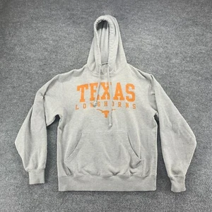 Texas Longhorns Hoodie Mens Small Football NCAA Pocket Fleece Pullover Logo - Picture 1 of 16