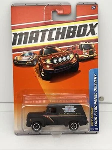 Matchbox 1/64 City Action Ford F-100 Panel Delivery 2009 #69/100 schwarz - Bild 1 von 4
