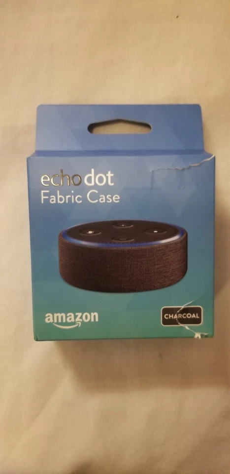 Amazon Echo Dot CASE  Charcoal Color Fits Echo Dot 2nd Generation Only ~ NEW - Image 1 of 4