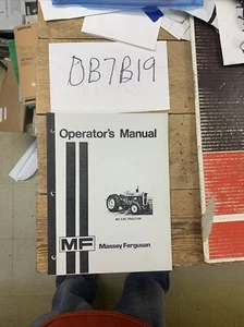 Massey Ferguson 235 Tractor Operators Manual Owners Book OEM NOS - Picture 1 of 12