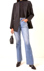 Jeans Citizens of Hunanity Premium Vintage Rígidos Dezi tiro alto corte bota talla 25 - Imagen 1 de 11