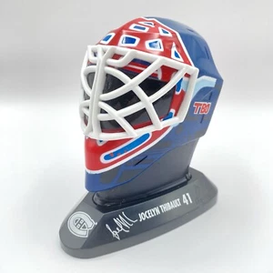 Montreal Canadiens Leafs 1996 McDonald's Mini Goalie Helmet Jocelyn Thibault NHL - Picture 1 of 5