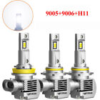 Auxito Combo 9006 9005 Led H11 Headlight Bulb Conversion High Low Beam 6000K