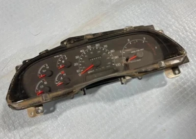 1999-2001 Ford F250 F350 F450 F550 Super Duty Diesel Speedometer Cluster MPH Oem Foto 1 de 4