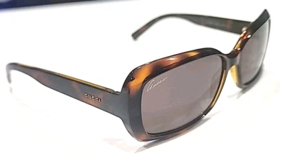 Gafas de sol Gucci GG 3206/S Q18EJ marrón tortuga rectángulo gris 56-16 130 Italia Foto 1 de 4