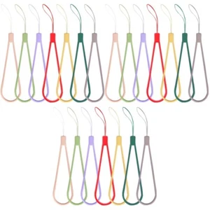  3 Count Braided Silicone Lanyard Phone Wrist Strap Anti Theft Rope - Zdjęcie 1 z 12