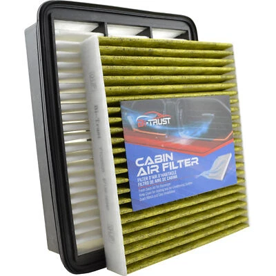 Engine & Carbon Cabin Air Filter Combo Set for Mazda CX-9 2016-2021 L4 2.5L - Изображение 1 из 4