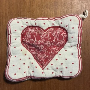 Vintage 1980 Taylor & Ng Topflappen Hasen Herz Orgie Naught Bunny - Bild 1 von 5