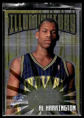 1998-99 Fleer Brilliants Illuminators Al Harrington Rookie #15 - Image 1 of 2