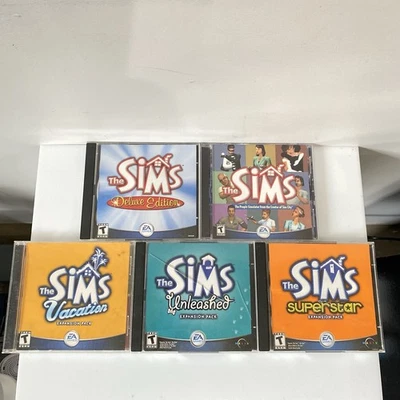 The Sims for PC Game Lot / Expansion Packs. 5 Pieces.  See Photos. - Bild 1 von 4