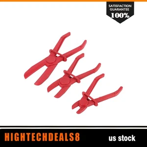 3pcs Flexible Hose Clamps Line Clamp Hose Pinch Off Pliers Set New - Picture 1 of 10