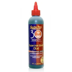 Salon Pro 30 Sec. Super Hair Bond Glue Professional Speed, 8 Ounce - Picture 1 of 1