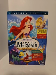 Little Mermaid (DVD, 2006, 2-Disc, Platinum Edition) NEW SEALED w Slipcover - Picture 1 of 6