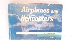 Airplanes and Helicopters by Frank Ronan 1972 First Scholastic Edition pbk Book - Imagen 1 de 7