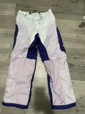 Pantalones de motocross Thor estáticos - azules y blancos - gráficos se han pelado talla 9/10 Foto 1 de 4