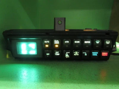 16183534 91-94 BUICK PARK AVE LESABRE AC DIGITAL CLIMATE TEMP CONTROL REBUILT 82 - Image 1 of 4
