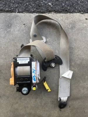 Cinturón de seguridad delantero lado del conductor Acura TSX 2009-2014-color gris claro OEM Foto 1 de 3