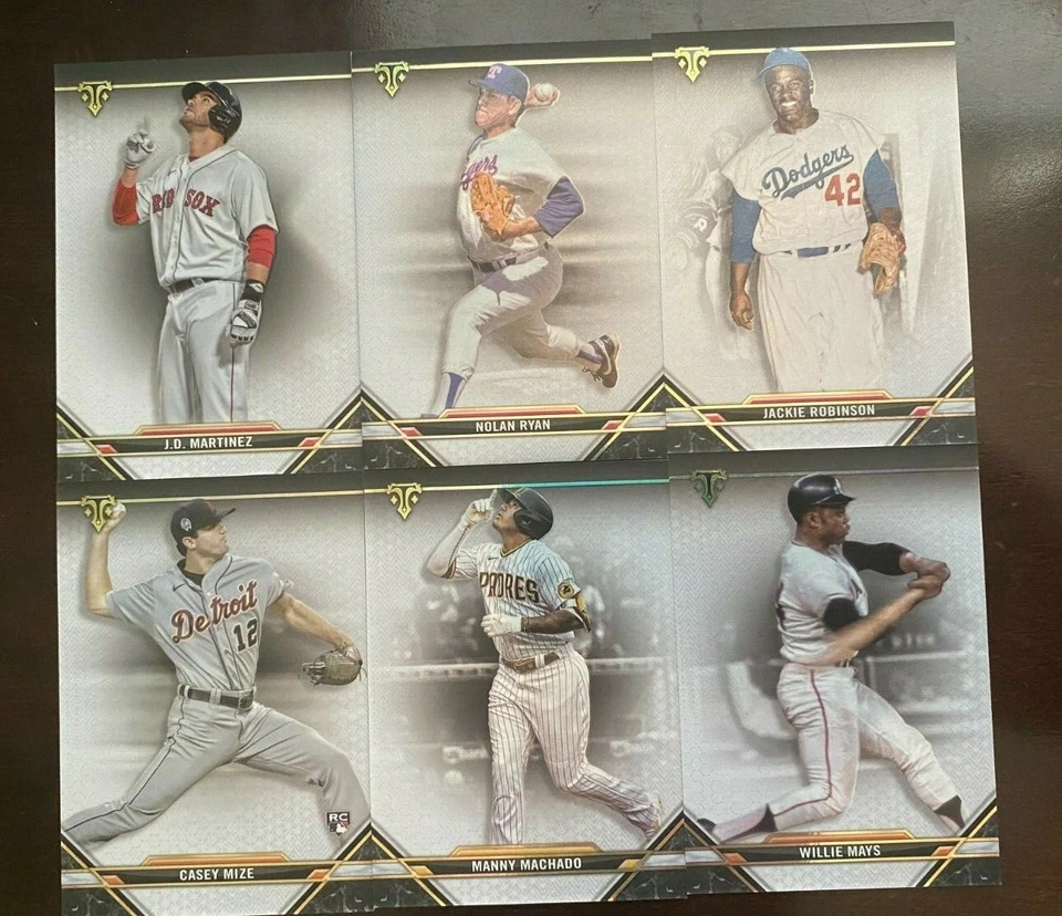 2021 Topps Triple Threads Baseball Complete Your Set You Pick - Image 1 of 1