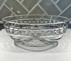 Signed 10" WATERFORD CRYSTAL Overture Oval Bowl