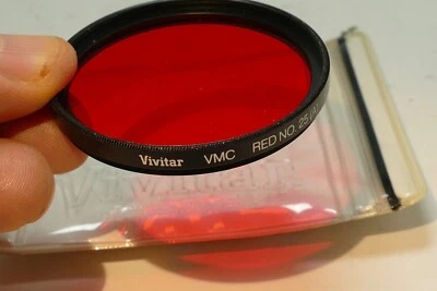 Vivitar VMC 52mm RED No. 25A  Filter Multi-Coated - Image 1 of 4