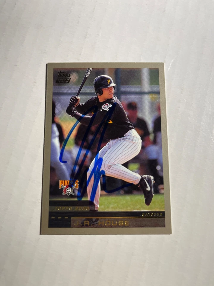 Pittsburgh Pirates JR HOUSE Signed Card - Image 1 of 1