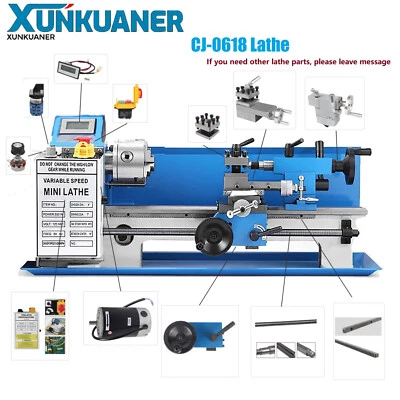 550W Lathe speed control box/Main Control Board for CJ-0618 Metal Lathe Parts - Image 1 of 4