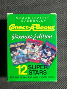 1990 Collect-A-Books Baseball Series 1 Box #3 Sealed Canseco, Gehrig, Clemente - Picture 1 of 3