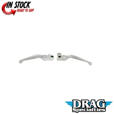 Juego de palancas de embrague y freno de hoja ancha ranuradas cromadas para Harley Trikes 14-16 Foto 1 de 3